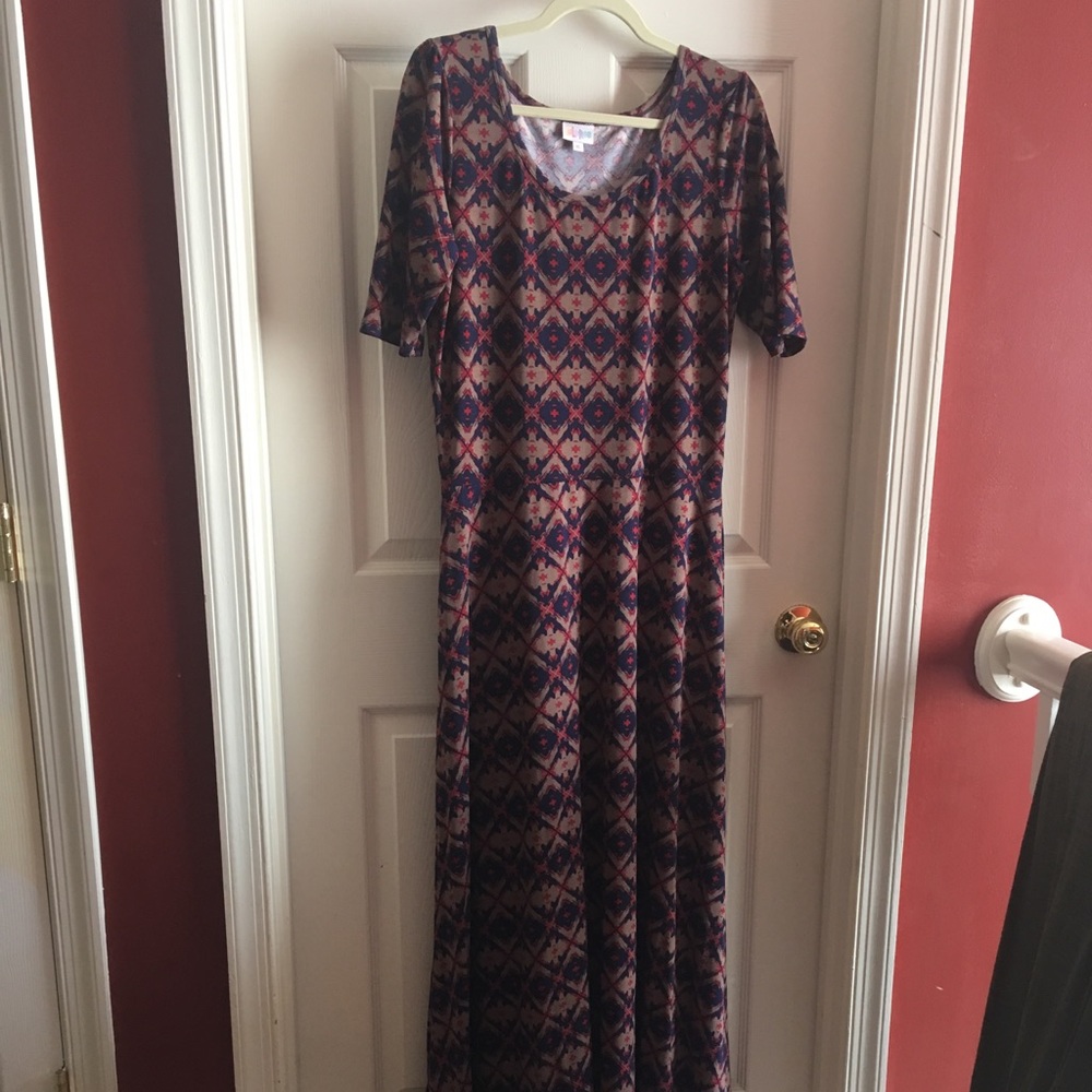 Gently used LLR maxi dress